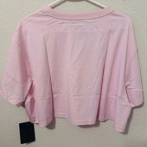 RawGear Crop top in soft pink-Size Medium NWT - Picture 2 of 6